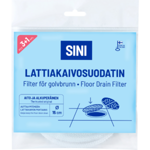 Sini lattiakaivosuodatin Kaivokielo
